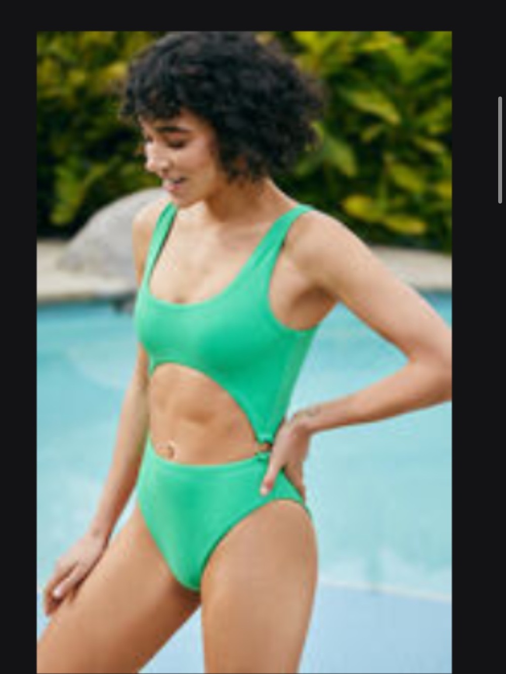 Cutout One-Piece Swimsuit Pacsun
